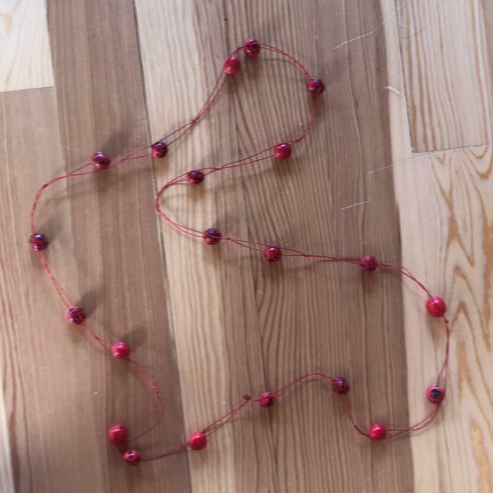 Natural beaded necklace